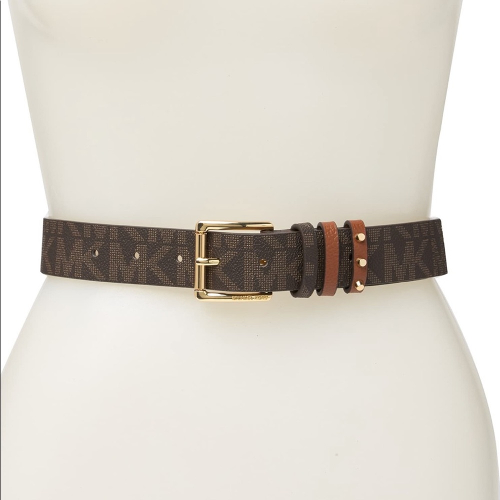 🎁Michael Kors 32 mm Triple Loop Belt